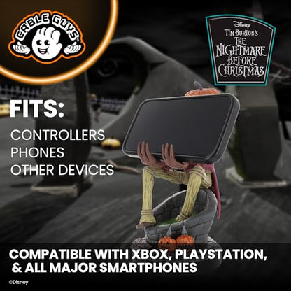Cableguys The Nightmare Before Christmas Jack Pumpkin King Controller Holder & Phone Stand - Gaming Setup Accessories for Desk, Compatible with Xbox, PlayStation & Most Standard Game Controllers