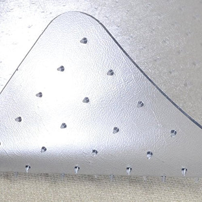Dimex Office Chair Mat for Low Pile Carpet with Lip, 36" x 48", Clear - size: 36 x 48