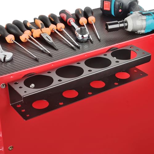 ULIBERMAGNET Power Tool Organizer Rack,Magnetic Heavy Duty Drill Holder,Wall Mount Metal Tool Rack with Screwdriver,Cordless Drill,Utility Rack for Warehouse,Garage,Toolbox - style: Magnetic Spray Can Holder Rack