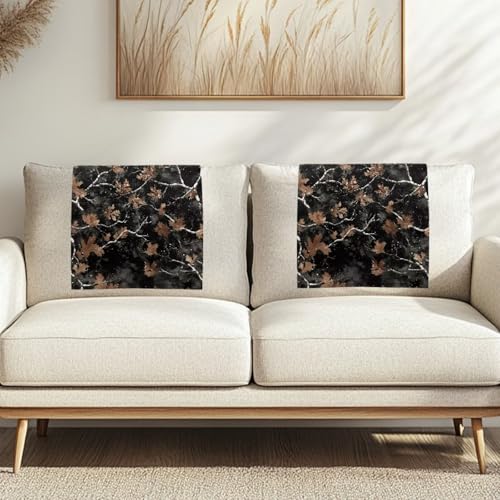 Black Forest Camo Hunting Print Recliner Headrest Protectors, Anti-Wear Sofa Headrest Protective Cover for Furniture Slipcovers Headrest Cover for Sofa Furniture Chair Theater Seat - color: Black Forest Camo Hunting