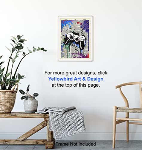 Remote Control Wall Decor - Gaming Graffiti Art - Street Art Poster Print for Game Room, Dorm, Bar, Boys Room, Bedroom - Gift for Gamers, Xbox, PS4, Playstation, Video Game, Arcade Fans, Men, Teens - size: 8"L x 10"W