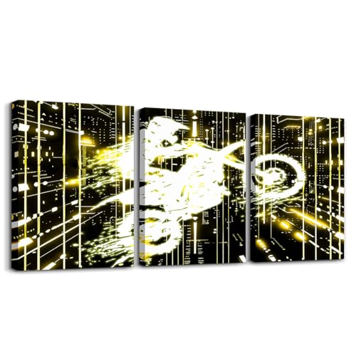 Feelyou Boys Girls Dirt Bike Canvas Wall Art for Living Room Bedroom Racing Motocross Picture Wall Decor Kids Motorcycle Wall Painting Posters Motorbike Teens Bathroom Wall Art 12"x16"x 3Pcs - color: Multi A14