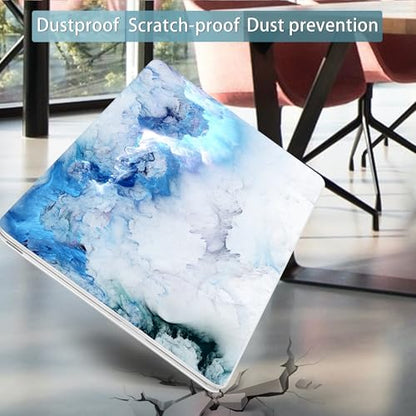 Mektron Case for 2026 MacBook Neo 13-inch A18 Pro chip A3404 Laptop Cover with 13-inch (Diagonal) Liquid Retina Display+ Keyboard Cover+ Screen Protector, Cloud & Lightning - color: Cloud & Lightning