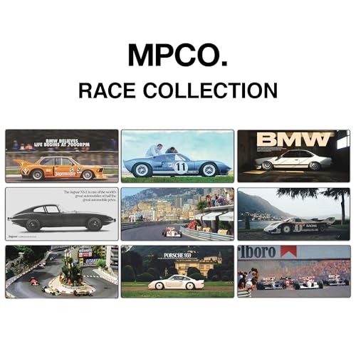 MPCO. Original Large Gaming Desk Mat – 36" x 17" Aeroglyde Racing Series Monaco GP, 85 Full Desk Mouse Pad for Smooth Precision – Non-Slip, Washable Extra-Large PC Mouse Pad for Gaming Sessions - color: AeroGlyde Monaco GP, 85