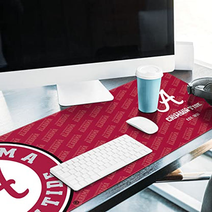 YouTheFan NCAA Alabama Crimson Tide Logo Series Desk Pad - style: Alabama Crimson Tide