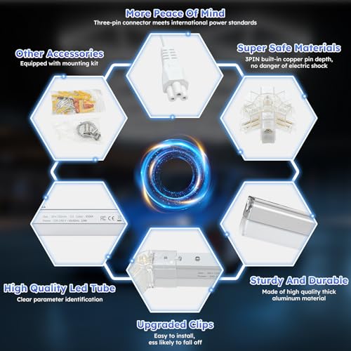 Triangle LED Garage Light - 71 Pack Hexagonal Lights, 710W 78100LM Super Bright Garage Ceiling Lights, Larger Size Honeycomb Light for Warehouse Workshop Gym Basement Car Care Wash Room - size: Triangle