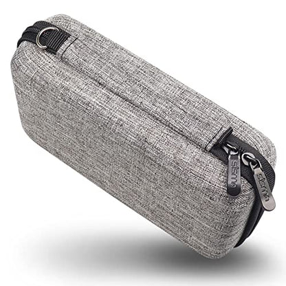 sisma 64 Game Case Compatible with Nintendo 3DS DS Switch Game Cartridges,Game Card Holders Organizer Travel Storage Safekeeping Grey Carry Case - color: Grey 64 Slots