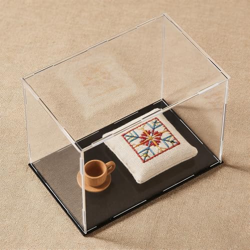 uxcell Acrylic Clear Display Case Box Dustproof Protection Showcase Cube Collectibles Show Box 11.8x5.9x7.9inch - size: 11.8x5.9x7.9inch