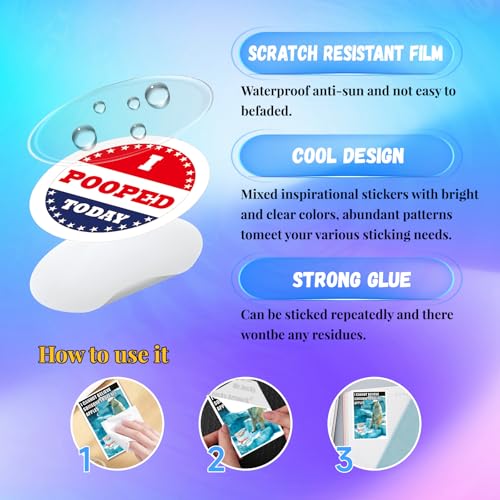 337PCS Funny Meme Stickers Pack, Waterproof Vinyl Decals, No Repeats | Sarcastic stickers for laptops, water bottles, phones, Kindles, journals, scrapbooks, skateboards, luggage, bumpers and more.