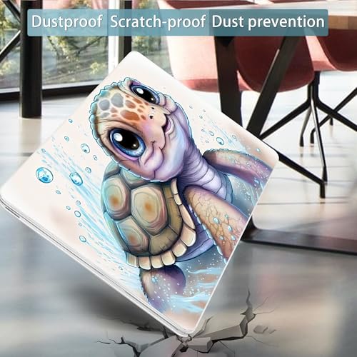 Mektron Case for 2026 MacBook Neo 13-inch A18 Pro chip A3404 Laptop Cover with 13-inch (Diagonal) Liquid Retina Display+ Keyboard Cover+ Screen Protector, Cute Turtle - color: Cute Turtle