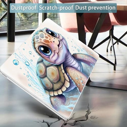 Mektron Case for 2026 MacBook Neo 13-inch A18 Pro chip A3404 Laptop Cover with 13-inch (Diagonal) Liquid Retina Display+ Keyboard Cover+ Screen Protector, Cute Turtle - color: Cute Turtle