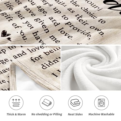 Step Dad Gifts, Soft Flannel Stepdad Blanket, Fathers Day Christmas Birthday Gifts for Stepdad Bonus Dad Step Father Present - 50’’ x 60’’ - color: Step Dad