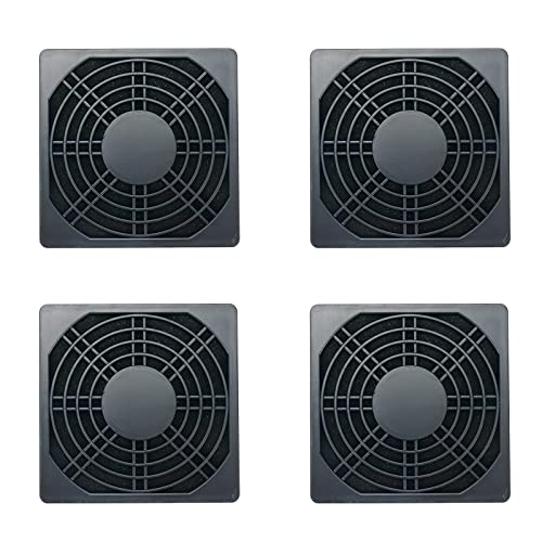 3.62 inch/92mm Fan Dust Filter PC Cooler Fan Filter Dustproof Cover Computer Case Mesh 4PCS - size: 92MM