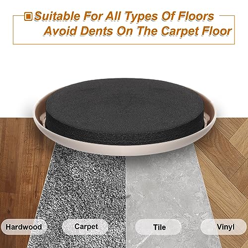Furniture Sliders for Carpet, 16 PCS - 3.5 Inch Reusable Furniture Movers Sliders, Heavy Duty Furniture Moving Pads for Easily and Safely Move Your Furniture - size: 3.5 inch 16 PCS