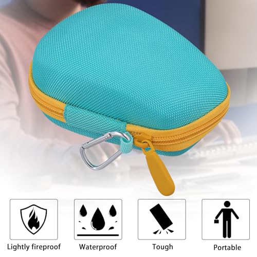 co2CREA Hard Case Replacement for Logitech MX Master 4 / Master 3S / 3 Wireless Performance Mouse (Teal Case) - color: Teal Case, style: For Master 4/3S/3