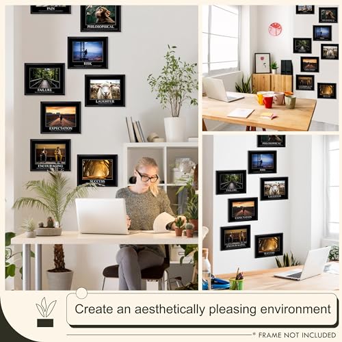 97 Decor Funny Demotivational Poster for Office - Sarcastic Motivational Wall Art Print, Ironic Inspirational Posters, Snarky Quotes Picture Demotivational Gifts for Colleagues (10x8 UNFRAMED)