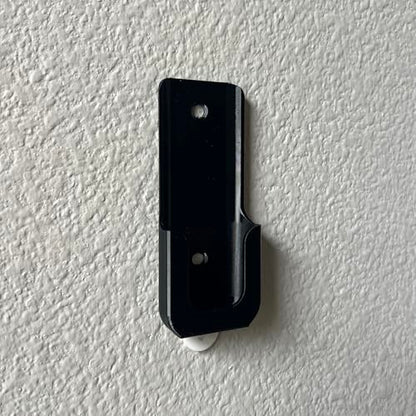 Wall Holder Mount for ARTIKA Ceiling Fan Remote (3D Printed in the USA) (Black)