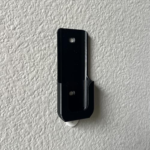 Wall Holder Mount for ARTIKA Ceiling Fan Remote (3D Printed in the USA) (Black)