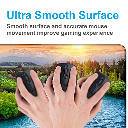 Extended Sunset Forest Gaming Mouse Pad, Keyboard Computer Office Mouse Pad | Large Extended Mouse Pad; Full Desk Coverage; Waterproof Coating; Stable Anti-Slide Base For Gaming, Office, Study Daily Use - color: Sunset Forest