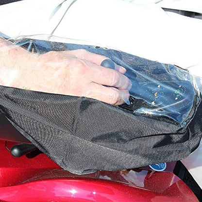 Power Wheelchair Armrest Cover, Durable Clear Electric Wheelchair Joystick Rain Cover, Wheelchair Wrist Control Protector