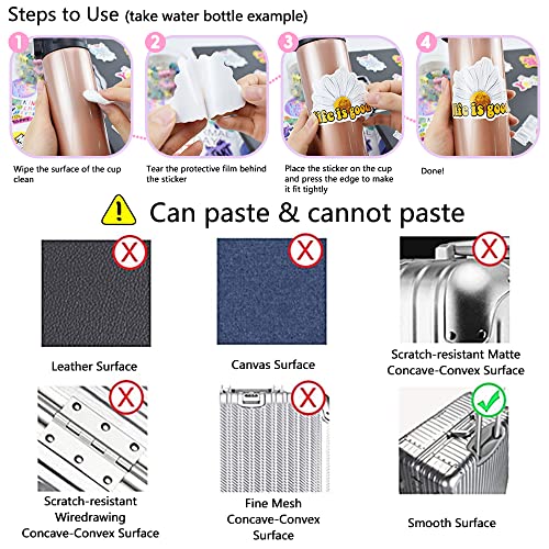 DETICKERS 80s 90s Stickers for Water Bottles 90s Party Decorations 70 PCS Waterproof Vinyl Gifts for Adult Stickers - style: Retro 80s 90s