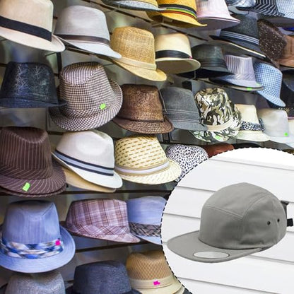 Polmart Heavy Duty Slatwall Hat Display - style: Cap