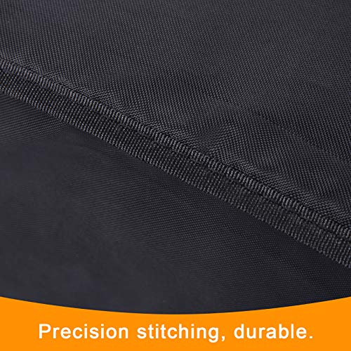 Luxiv 2Pack Waterproof Computer Monitor Dust Cover, Black Full Body Cover for Computer Screen Protective Sleeve for Desktops Anti-Static LCD-Silky HD Panel Dust Sleeve(LLW-computer cover 2P-S)