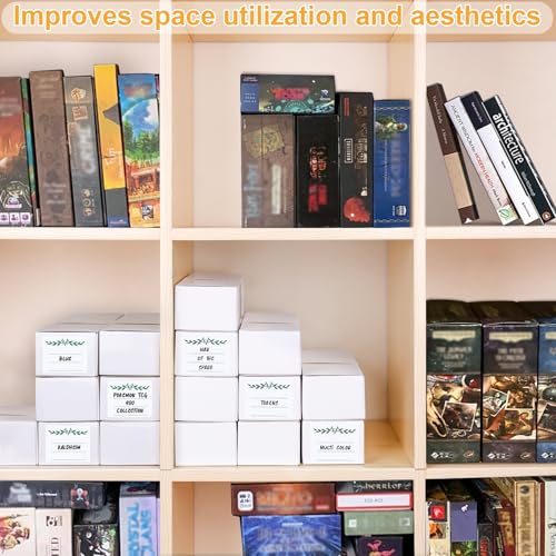 Trading Card Storage Box, 16 Pack Cardboard Card Organizer for Sports, Baseball, MTG & Game Cards – Horizontal Trading Card Storage Holds 12,000+ Cards - size: 16 pack