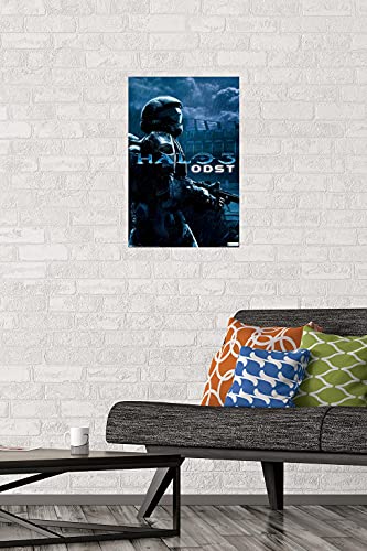 Trends International Halo: ODST - Key Art Wall Poster, 14.725" x 22.375", Premium Unframed Version - color: Premium Unframed Version, size: 22.4"L x 14.7"W