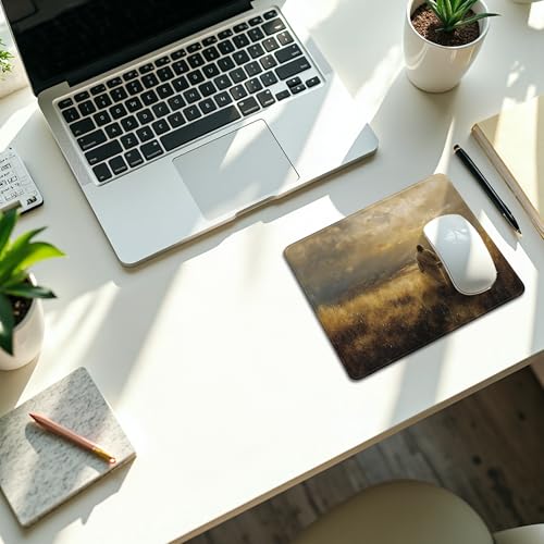 Christian Jesus with Lamb Mouse Pad, Christian Jesus Religious Gifts Mouse Pads Mousepad for Office Desk Computers Laptop, Religious Faith Office Supplies Desk Accessories, 9.5x7.9 Inch - color: 16Child, size: 9.5x7.9
