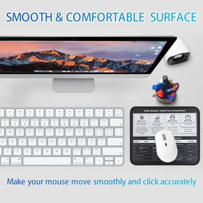 para Method Productivity Mouse Pad, Notion Obsidian Syntax Guide Desk Mat, Non-Slip Smooth Mousepad for Knowledge Workers Remote Workers - color: Para Method