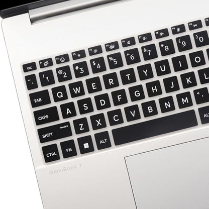 Keyboard Cover for HP OmniBook 7 16-az 16-ay Series 16-az0097nr 16-ay0087nr 16t-az000 16", OmniBook 7 17.3" 17-dc Series 17-dc0097nr 17-dc0373cl (Not fit Omnibook X 17-dd 17t-dd, OmniBook7 16-au)