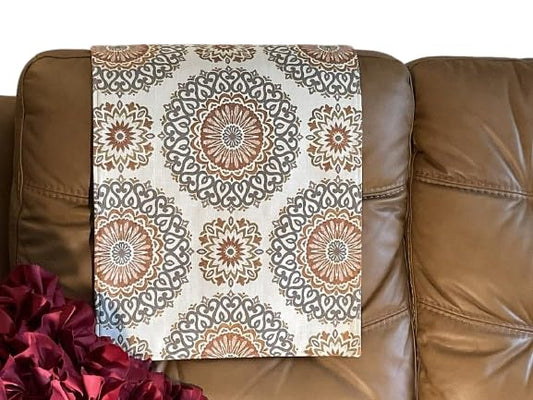 Headrest Covers for recliners Furniture slipcovers Furniture Protectors headrest Cover Home Sofas loveseats Theater Chairs Office Chairs recliners RV's Housewarming Gifts by: Bittlemen. Co. (Rust) - color: Rust
