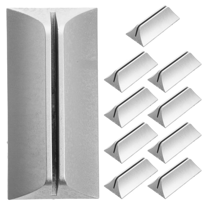 Adjustable Desk Divider Bracket Clip 10-Pack Desktop Privacy Panel Clamp for Office Desk Partition Support Stable Screen Holder 5.5X2.6X2.0In