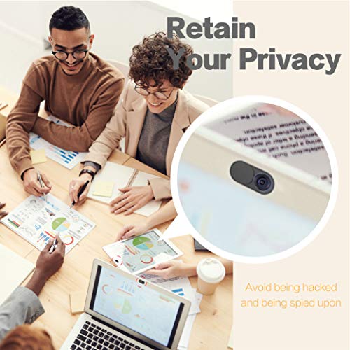 imluckies 3 Pack Webcam Cover Slide, 0.023 inch Ultra-Thin Metal Camera Cover for Laptop Computer, MacBook Pro/Air iMac iPad Tablet iPhone 8/7/6 Plus, Echo Show/Spot Web Camera Privacy Covers - color: 3 Pack-Black