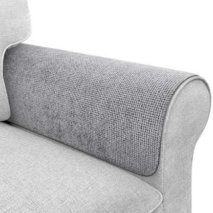 Couch Arm Covers, Sofa Arm Covers, Waterproof Armrest Cover for Sofa, Loveseat, Armchair, Anti-Slip Recliner Arm Cover, Headrest Cover, Arm Chair Covers Set of 2 (Gray, 22"×18") - color: Grey, size: 22" x 18" - 2 pcs