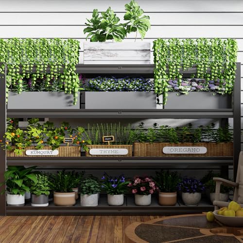 30" D Storage Shelves, 72" W Garage Shelving Heavy Duty Metal Adjustable Garage Shelves, Shelving Units Industrial Shelving for Warehouse, 72" W x 30" D x 72" H,2 Pack - size: 72"Wx72"Hx30"D | 4 Tier
