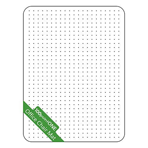 Office Chair Mat for Carpet - 36" x 48" Clear Thick Desk Chair Mat for Carpet Plastic Floor Mats for Rolling Work and Gaming Chairs with Studs for Low Pile, Flat and No Carpeted Floors - color: Flat-pile Carpets, size: 36" x 48" Rectangular