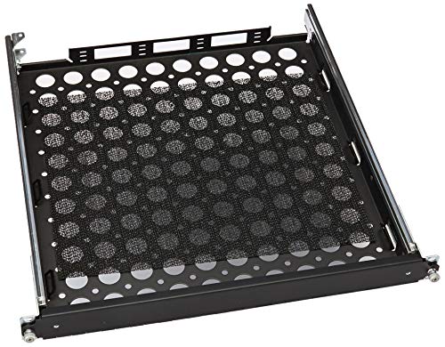 Rackmount Sliding Laptop Shelf Supports 15IN 17IN 19IN LCD Mntr (1USHL-139)