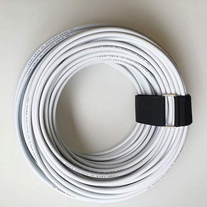 YiwerDer 6Pcs 24" x 2" Nylon Heavy Duty Reusable Hook and Loop Cinch Straps, Adjustable Fastening Securing Cable Straps, Black - style: 24" x 2Inch
