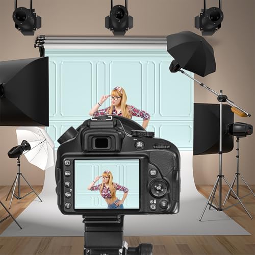 5x3ft Mint Green Room Interior Wall Backdrops for Photoshoot Classic Style Wall Empty Room Photo Background European Banner Backdrop Decor Photo Booth Birthday Party Supplies Wedding Props - color: mint green, size: 5x3ft