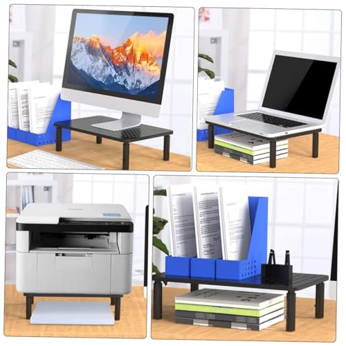 ARTIBETTER Adjustable Monitor Stand Riser with Storage Shelf 3 Height Levels Stable Non-Skid Computer Monitor Stand 14.6 X 9.3 X 5.5 Inches