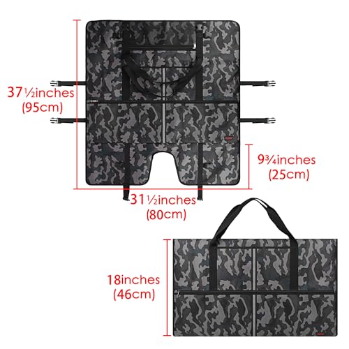 Travel Carrying Bag Compatible with 32" All-in-One Desktop Computer and 32" Monitor (Camouflage Gray) - color: Camouflage Gray