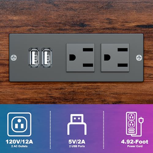 Computer Tower Stand with Charge Station and USB Charging Port - Height Adjustable PC Tower Stand, Under Desk CPU Holder Cart with Locking Caster Wheels for Fits Most PC - color: Brown