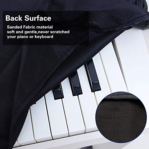 Ruibo 88 Key Keyboard Cover / Electronic Piano Keyboard Dust Cover with Drawstring made of 420D Oxford - size: 88 Key