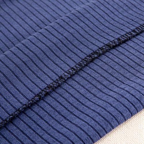 HAPPYDOG 4 Pcs Office Chair Covers Set Stretchable Protective Rotating Computer Chair Seat Covers with Armrest Covers (Dark Blue) - color: Dark Blue
