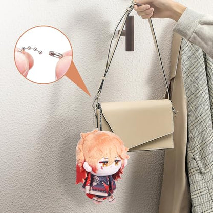 UTIEHD Anime Game HSR Character Keychain Pendant, 4 Inch Collectible Figure for Backpacks Bags and Keys for Fans - color: Mydei