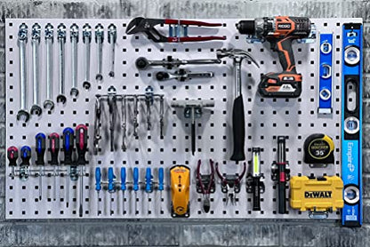 Triton Products LH3-KIT LocHook 30-Piece Zinc Plated Steel Hook and Bin Assortment for LocBoard