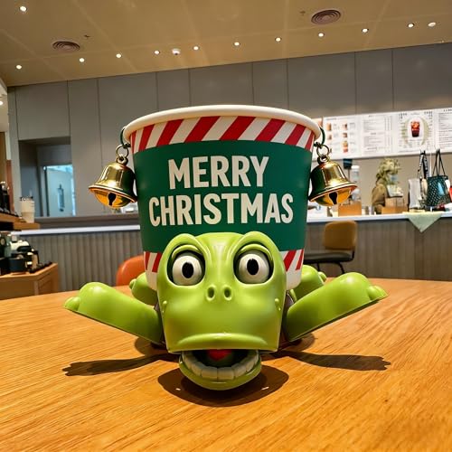 JOD® Turtle Coaster, 3D Printed Funny Tea Coasters with Interactive Expression-Funny Turtle Coaster Cup Holder Cute Drink Holder with Moving Limbs, Mom Novelty Desk Decor Women - color: 1pc-lightgreen
