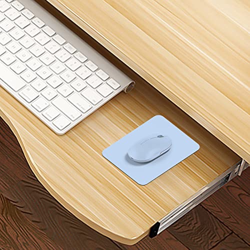 Small Mini Mouse Pad, 5x6 & 5.7x7.5 Inch, Portable, Waterproof, Non-Slip Rubber Base, Fits Wireless Laptop, Blue - color: Blue, size: 5.7x7.5 and 5x6 inches (set of 2)